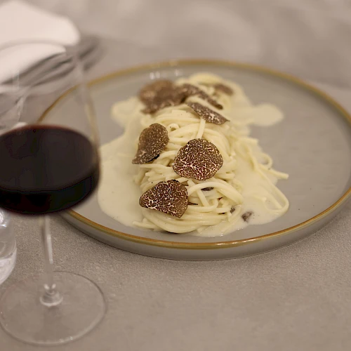 Spaghetti tartufo