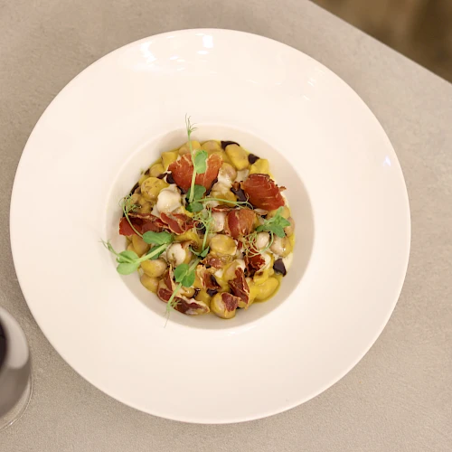 Gnocchi con speck
